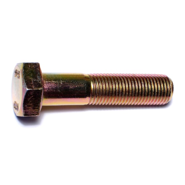 Midwest Fastener Class 8.8, M14-1.50 Hex Head Cap Screw, Zinc Plated Steel, 60 mm L, 10 PK 51386 - main